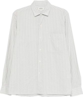 Hartford Camicia a righe con applicazione - Blu