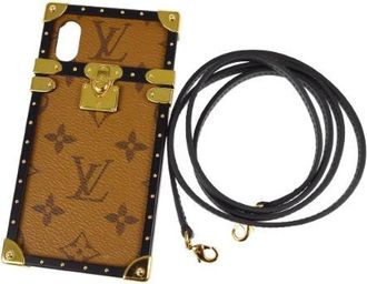 Louis Vuitton Pre-owned Canvas Home-Office Mini Tas - Dames - Vintage Accessoires - Bruin - ONE Size - Vintage