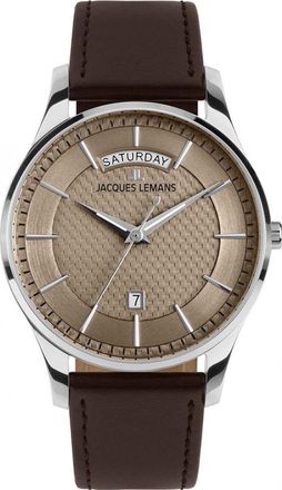 Jacques Lemans 1-2193K Mens London Watch - Silver - One Size