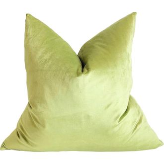 Modish Decor Pillows Key Lime Velvet Pillow Cover at Nordstrom, Size 18X18