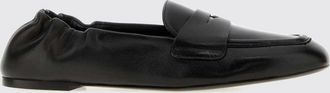 Stuart Weitzman Mocassino slingback in pelle liscia con punta squadrata