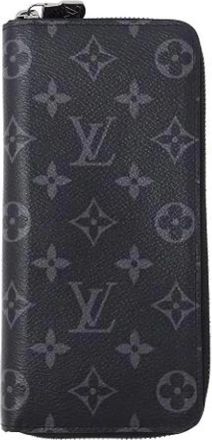 Louis Vuitton Pre-owned Long wallet (bi-fold) - Heren - Vintage Accessoires - Zwart - ONE Size - Vintage