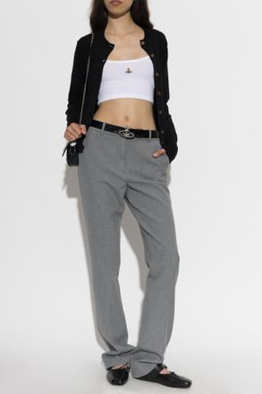Vivienne Westwood Top With Z Logo, Womens, White