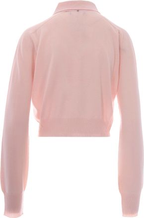 Sportmax Womens Cardigan Lirica Rose Cardigans Sweater