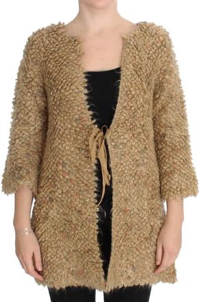 Pink Memories pink MEMORIES Wool Blend Cape Womens Sweater