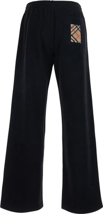 Burberry Womens Pants Jodie Black Cotton Trousers