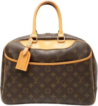 Louis Vuitton Pre-owned Handbags, female, Brown, Size: ONE SIZE Pre-owned Fabric Handbag