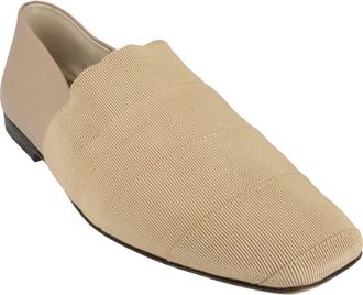 Ferragamo Grosgrain Loafer in Beige Khaki at Nordstrom Rack, Size 10.5