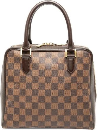 Louis Vuitton Pre-owned Handbags, female, Brown, Size: ONE SIZE Pre-owned Leather Satchel Handbag