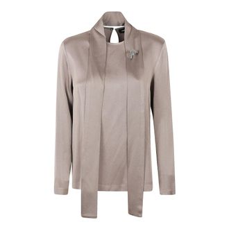 Fabiana Filippi Fabiana Filippi Truien - Dames - Blouses & Shirts - Beige - Maat: XS