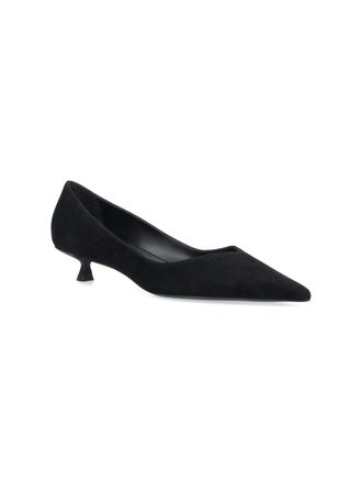 Stuart Weitzman Womens With Heel Black Upper: Goat Leather