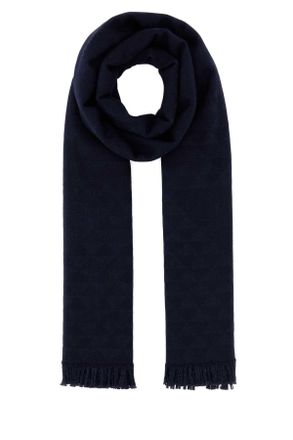 マフラー・ストール PRADA Embroidered Cashmere Blend Scarf Prada Embroidered Cashmere Blend Scarf (PRADA/マフラー