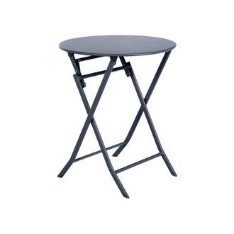 Hesperide Tavolo da giardino tondo 60x71 cm Greensboro grafite