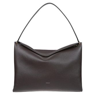Wandler Tassen, Dames, Bruin, ONE Size, Leer, Penelope Slouch Bag