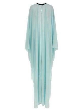 Tom Ford Light Blue Caftan silk georgette