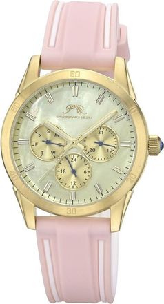 Porsamo Bleu Georgie Yellow Dial Ladies Watch 1501DGER