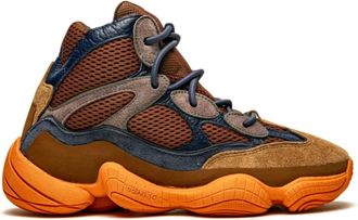 Yeezy by Kanye West 500 High Sneakers - Heren - Sneakers - Oranje - 43 1/2 EU - Leer - Schoenen