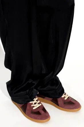 Maison Margiela Replica Sports Shoes, Womens, Burgundy