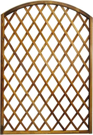 Lasa Home Pannello In Legno Di Pino Impregnato Traliccio Ad Arco Per Recinzioni E Decorazioni Piante Rampicanti Lasa - 150xh180 Cm