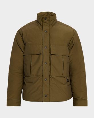 Canada Goose Men & apos;s Kirby Padded Ripstop Snap-Front Jacket