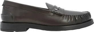 Bally Mens Roody Calf Leather Moccasins, Brand Size 6 ( US Size 7 )