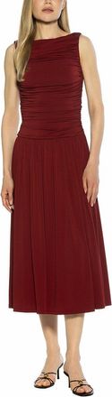 Alexia Admor Lumi Portrait Neck Maxi Dress