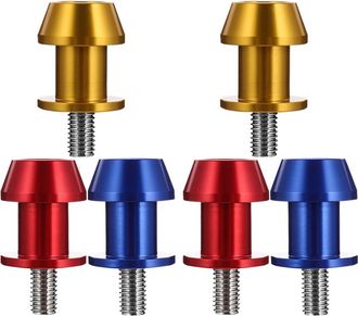 OEM 6 Piezas De Deslizadores De Soporte De Basculante De Aluminio Para Motocicletas - Coloridos