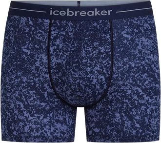 Icebreaker Merino 150 Anatomica Boxers Moss Bloom Merinounterw&auml;sche f&uuml;r Herren | blau