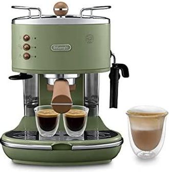 DeLonghi M&aacute;quina De Caf&eacute; Expreso Manual - Delonghi - Icona Vintage - Ecov310.gr - Verde
