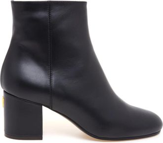 Via Roma 15 V Enkellaars - Dames - Laarzen met Hak - Zwart - 36 EU - Leer - Schoenen