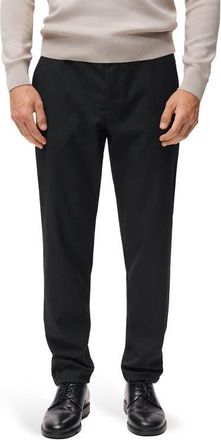 Mango Slim Fit Thermolite Pants in Navy at Nordstrom, Size 30