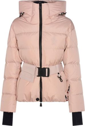 Moncler Pink Nylon Logo Jacket