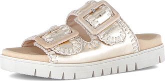 Gabor Two-Strap Lug Sole Sandal in Platino at Nordstrom, Size 9-9.5Us