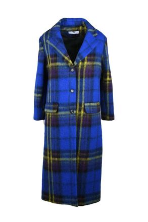 Olivier Horigamy Long Coat - Blue