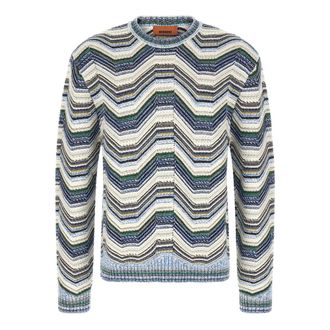 Missoni Heren, Truien, Veelkleurig, Maat: M Katoen