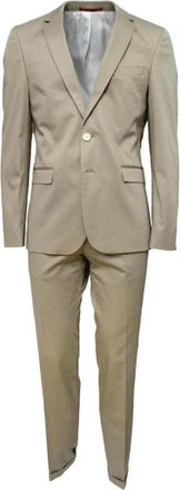 HUGO BOSS Hombre, Trajes, Beige, Talla: M