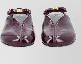 Ganni low heel mules