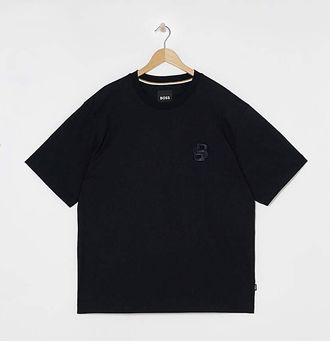 HUGO BOSS Black BB Embroidered T-Shirt