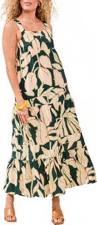 Tribal Ava Maxi Dress In Rainforest