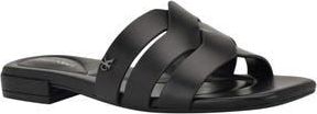 Calvin Klein Tisha Slide Sandal in Black at Nordstrom Rack, Size 7.5