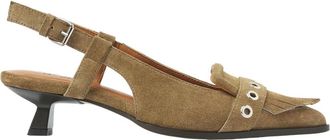 VIA VAI Lea Katie Slingbacks - Dames - Pumps - Groen - 37 EU - Su&egrave;de - Schoenen