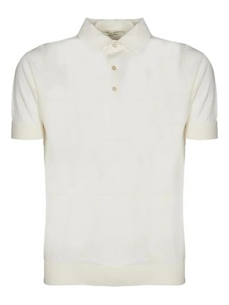 FILIPPO DE LAURENTIIS short-sleeve polo T-shirt - men - Cotton - 48 - Neutrals