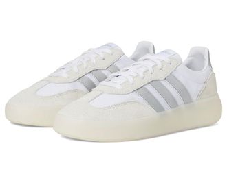 adidas Barreda Decode Womens Tennis Shoes White/Matte Silver/Grey : 10.5 B - Medium, Suede/Synthetic