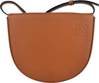Loewe Pre-owned Womens Heel Small Pouch in Brown Leather - One Size