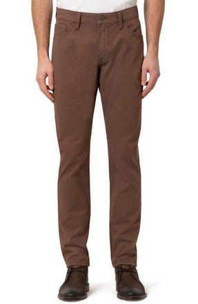 34 Heritage Courage CoolMax Stretch Straight Leg Five Pocket Pants in Brown Coolmax at Nordstrom Rack, Size 30 X 32