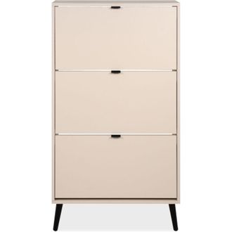 Calicosy Calicosy - Scarpiera con 3 ribalte e 2 scomparti per ogni ribalta, 70 cm - vigo