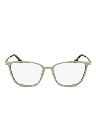 Lacoste square-frame glasses - Brown