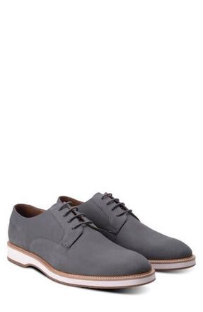 Winthrop Pelton Suede Derby in Grey Nubuck at Nordstrom Rack, Size 10.5
