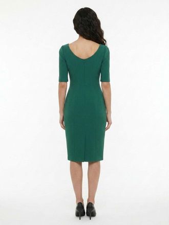 Dolce & Gabbana Womens Green Acetate Casual Dress