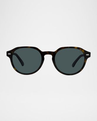 Vuarnet Men & apos;s Belvedere 14 Acetate Round Sunglasses